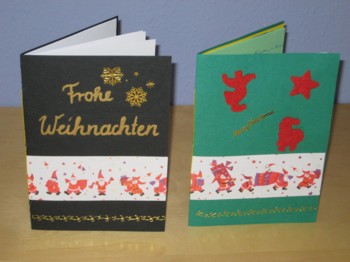 Faltbroschren Weihnachten ...